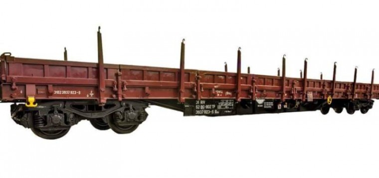 4-axle flat wagon type Res