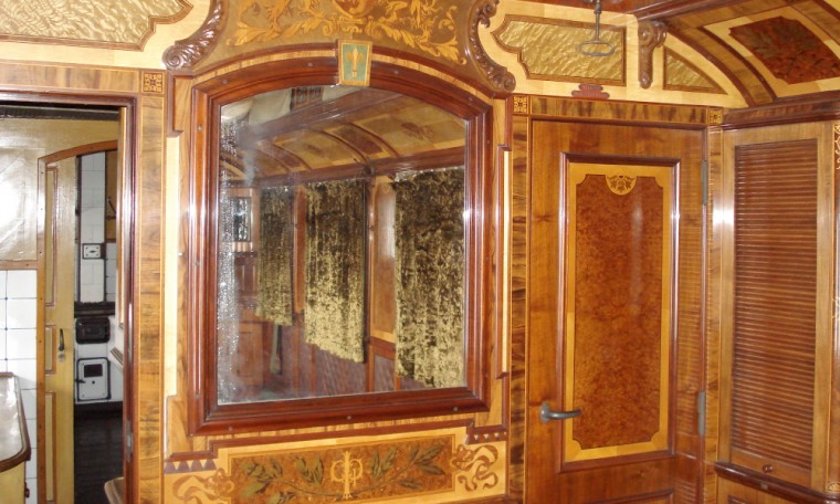 Вагон-салон № 5, произведен през 1894 г. в Бреслау-Германия, за княз Фердинанд