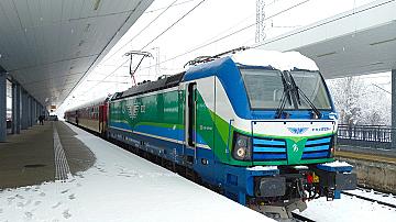 Движението на влаковете в страната се осъществява нормално при настоящите зимни условия
