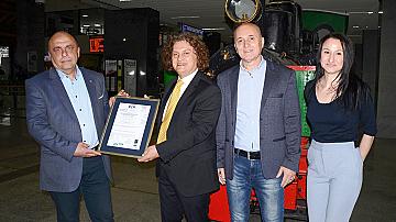 "БДЖ - Пътнически превози" ЕООД с нов сертификат за управление на качеството