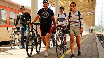 БДЖ осигури превоза на участниците и техните велосипеди в колоездачния преход „Дунав Ултра”
